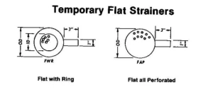 Image of Temporary Strainers